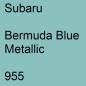 Preview: Subaru, Bermuda Blue Metallic, 955.